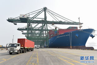 国产首艘2万TEU级船舶 中远海运白羊座 轮首航天津东疆保税港区